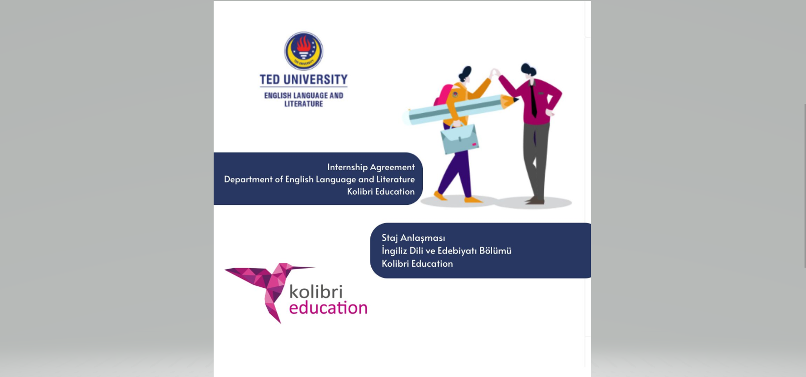 Illustration with the logo of Kolibri Education