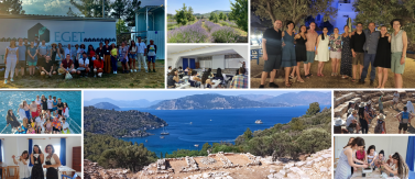 Akademide yapılan etkinliklerin fotoğraflarını içeren kolaj