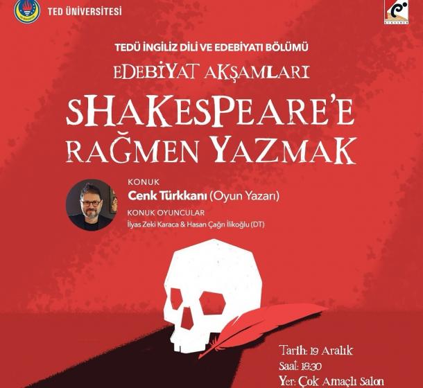 Edebiyat Akşamları 1: Shakespeare'e Rağmen Yazmak